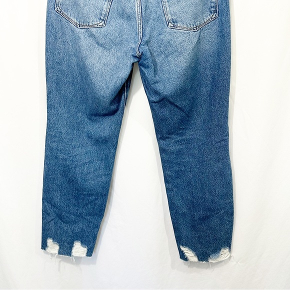 Good American Good Vintage High Waist Straight Leg Jeans in BLUE641 - Picture 9 of 13